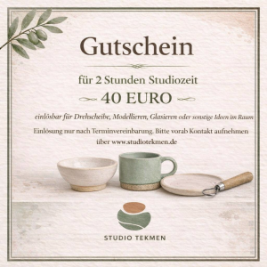 Studiozeit - 2 Stunden Kreativzeit